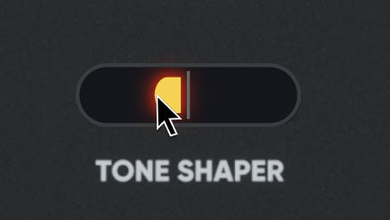 The ToneShaper control