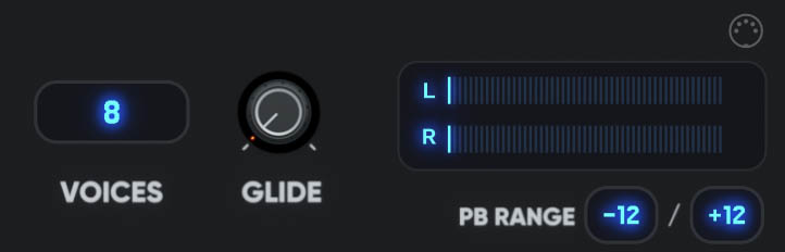 The voicing controls